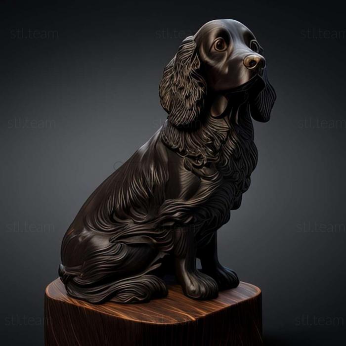 Animals Picardy Spaniel dog